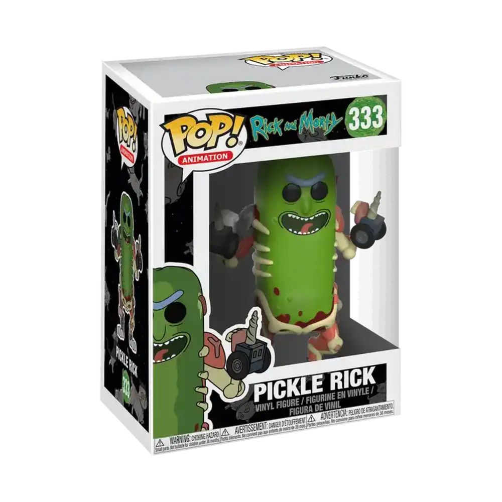 Funko POP | Rick and Morty Pickle Rick Figura Coleccionable | slide 2