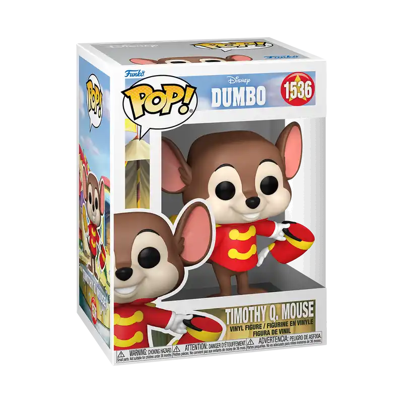 Funko POP | Disney Dumbo Timothy Q Mouse Figura Coleccionable  | slide 2