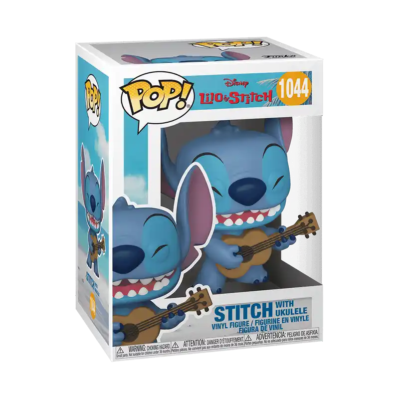 Funko POP | Disney Lilo & Stitch Stitch con Ukulele Figura Coleccionable  | slide 2