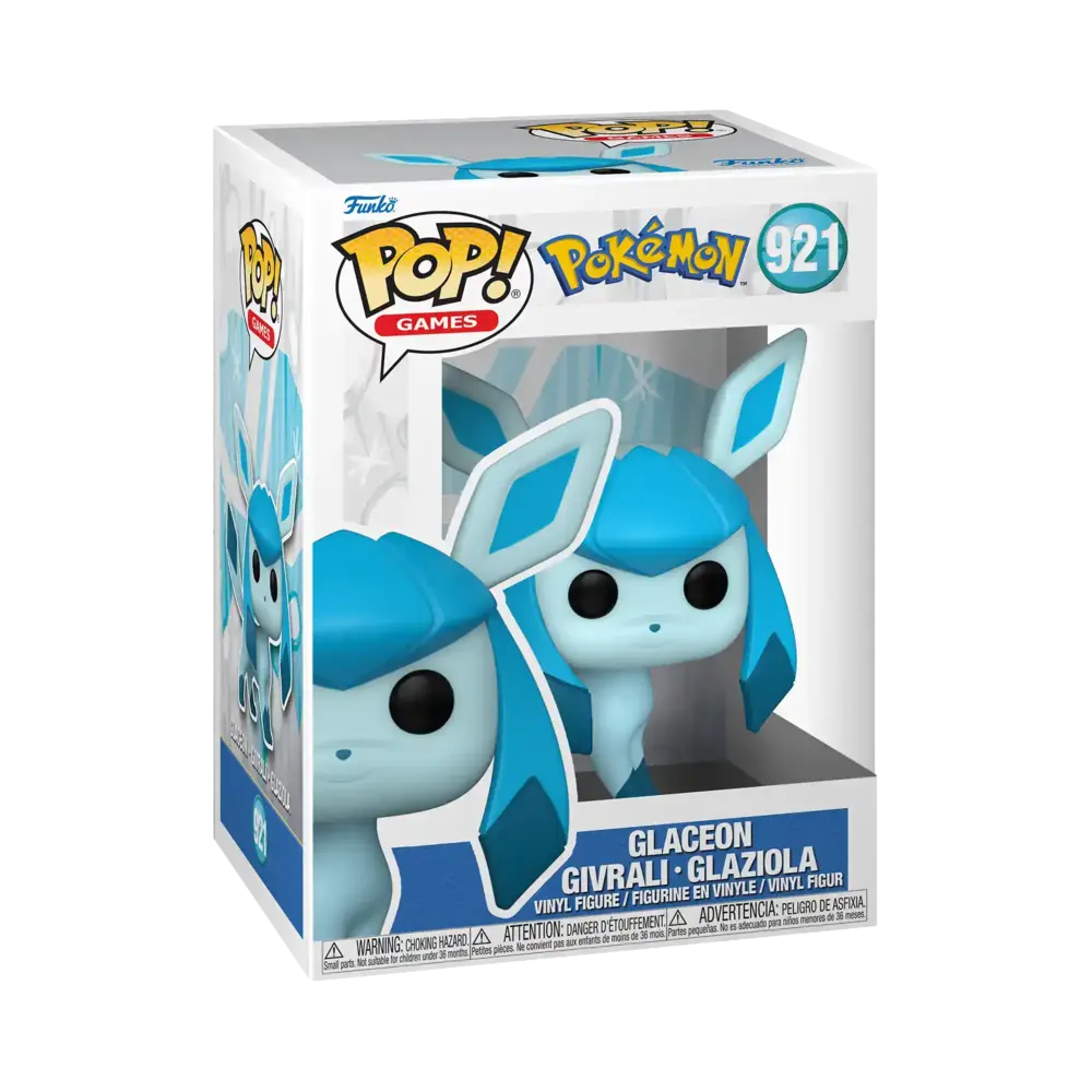 Funko POP | vGames Pokémon Glaceon Figura Coleccionable | slide 2