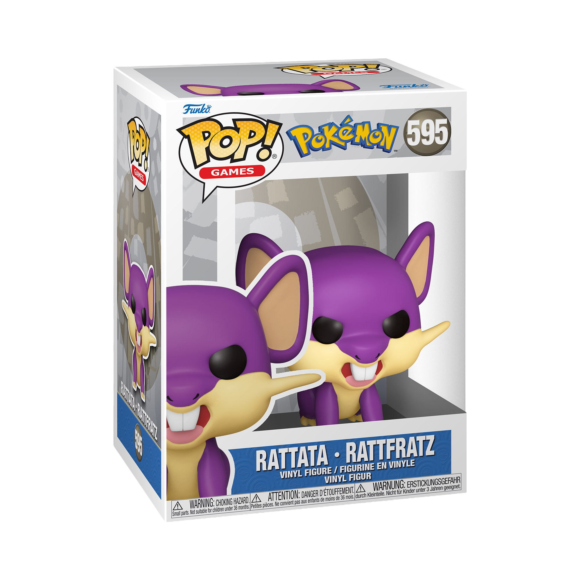 Funko POP | Games Pokémon Rattata Figura Coleccionable  | slide 2