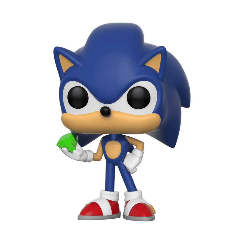 Funko POP | Games Sonic Sonic con Esmeralda Figura Coleccionable 