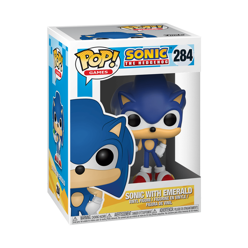 Funko POP | Games Sonic Sonic con Esmeralda Figura Coleccionable  | slide 2