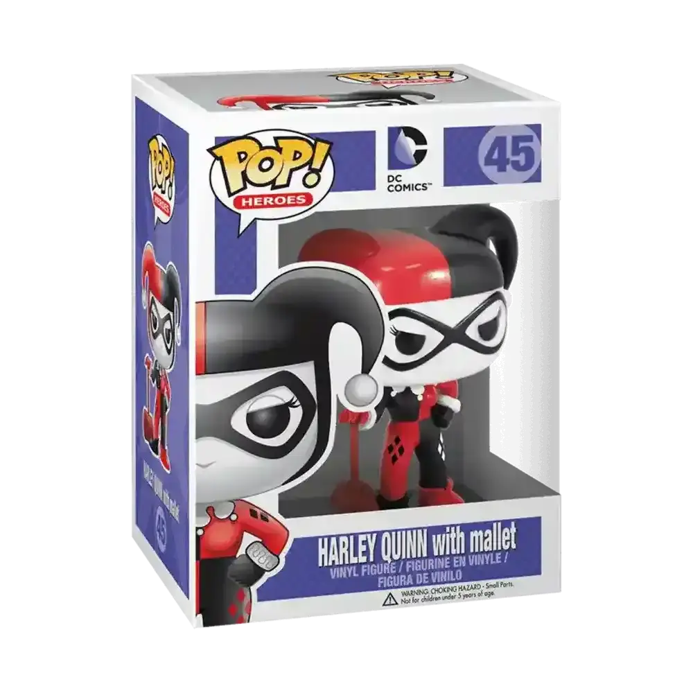 Funko POP | DC Harley Quinn con Mazo Figura Coleccionable  | slide 2