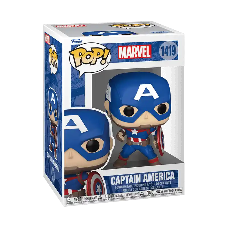 Funko POP | Marvel Captain America Figura Coleccionable | slide 2