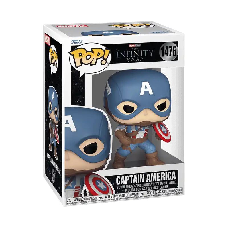 Funko POP | Marvel Infinity Saga Captain America Figura Coleccionable | slide 2
