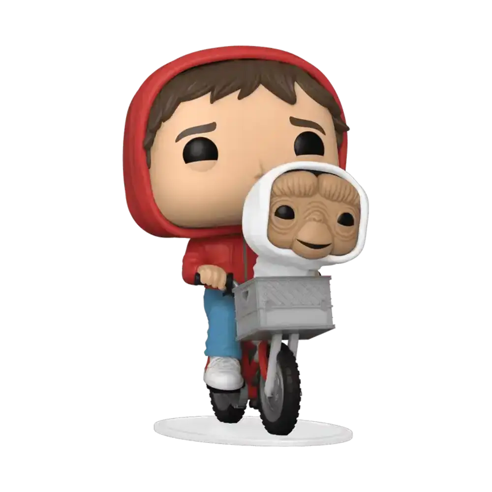 Funko POP | ET Elliott con ET en Bicicleta Figura Coleccionable