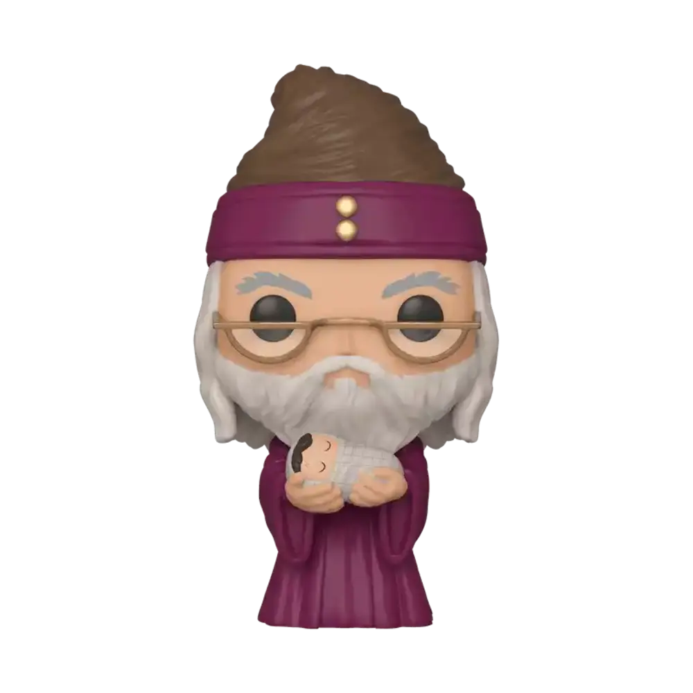 Funko POP | Harry Potter Dumbledore con Harry Bebé Figura Coleccionable