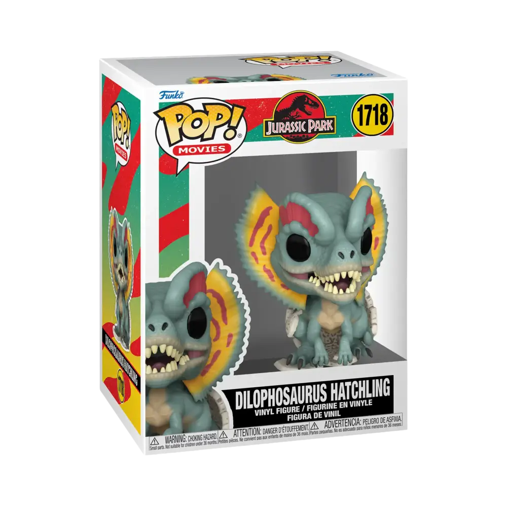 Funko POP | Jurassic Park Dilophosaurus Hatchling Figura Coleccionable  | slide 2