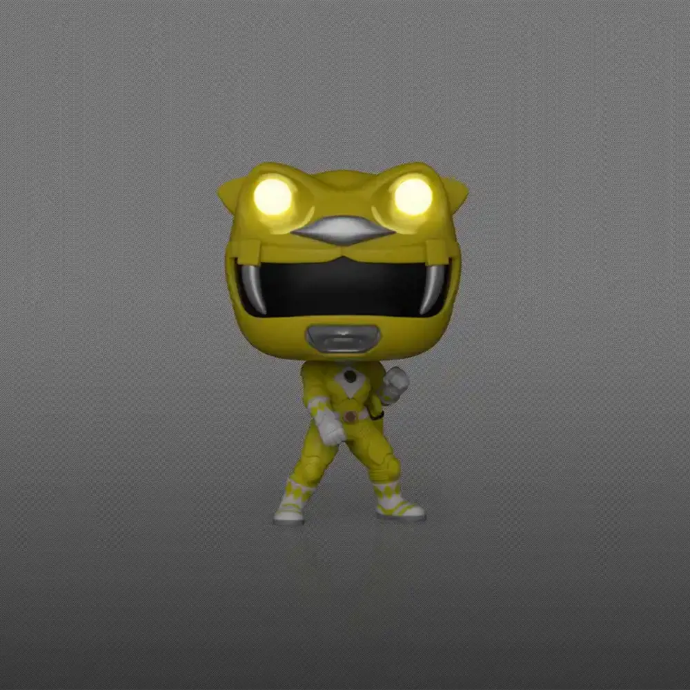 Funko POP | Power Rangers Ranger Amarillo Figura Coleccionable | slide 2