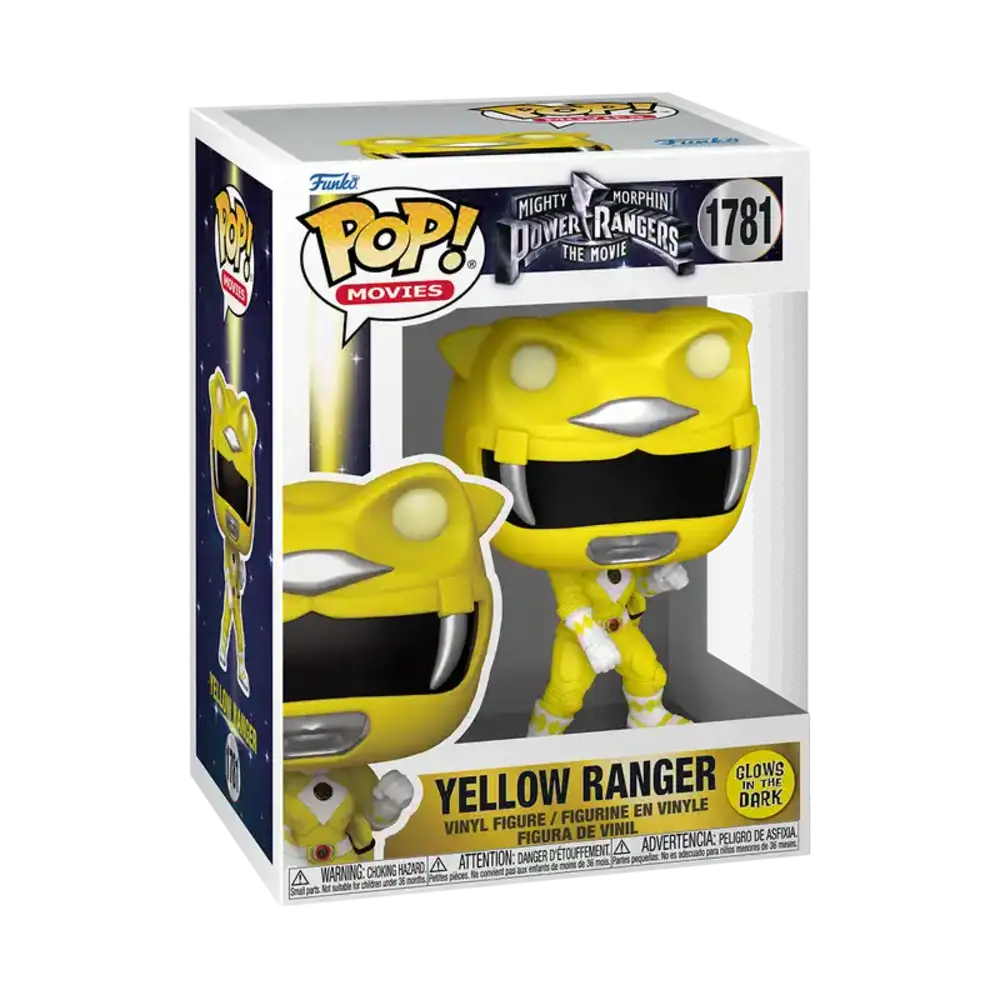 Funko POP | Power Rangers Ranger Amarillo Figura Coleccionable | slide 3