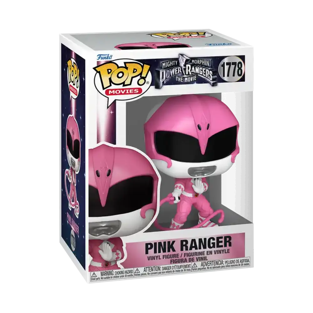 Funko POP | Power Rangers Ranger Rosa Figura Coleccionable | slide 2