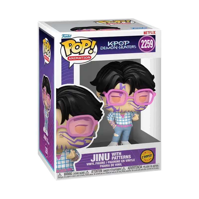 Funko POP | KPOP Demon Hunter Jinu Figura Con Chase | slide 4