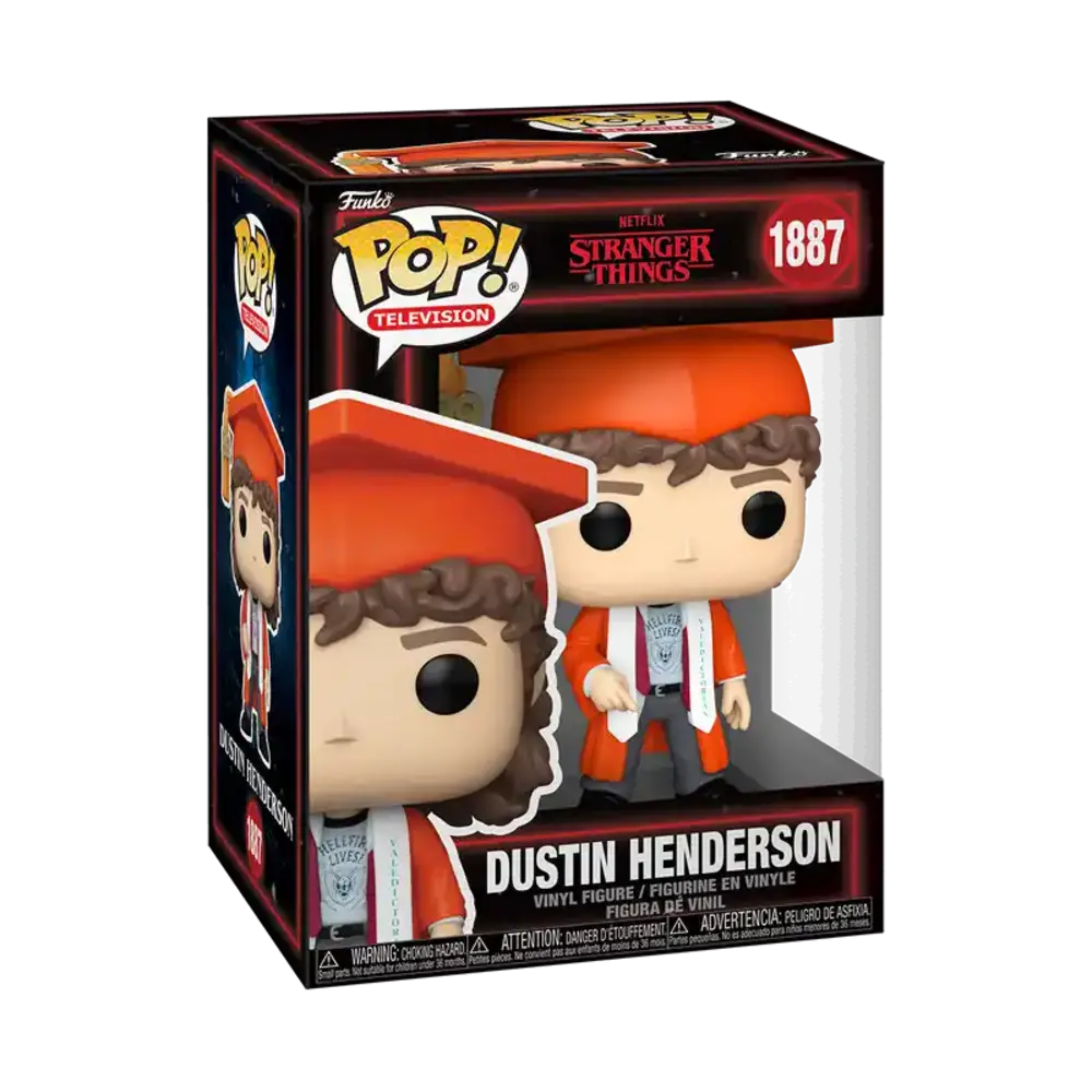 Funko POP | Stranger Things Dustin Henderson Figura Coleccionable  | slide 2