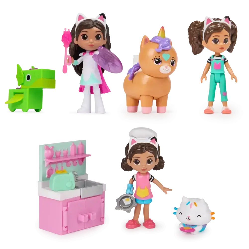 Gabby’s Dollhouse | Cat-tivity Pack Figuras con Accesorios | slide 4