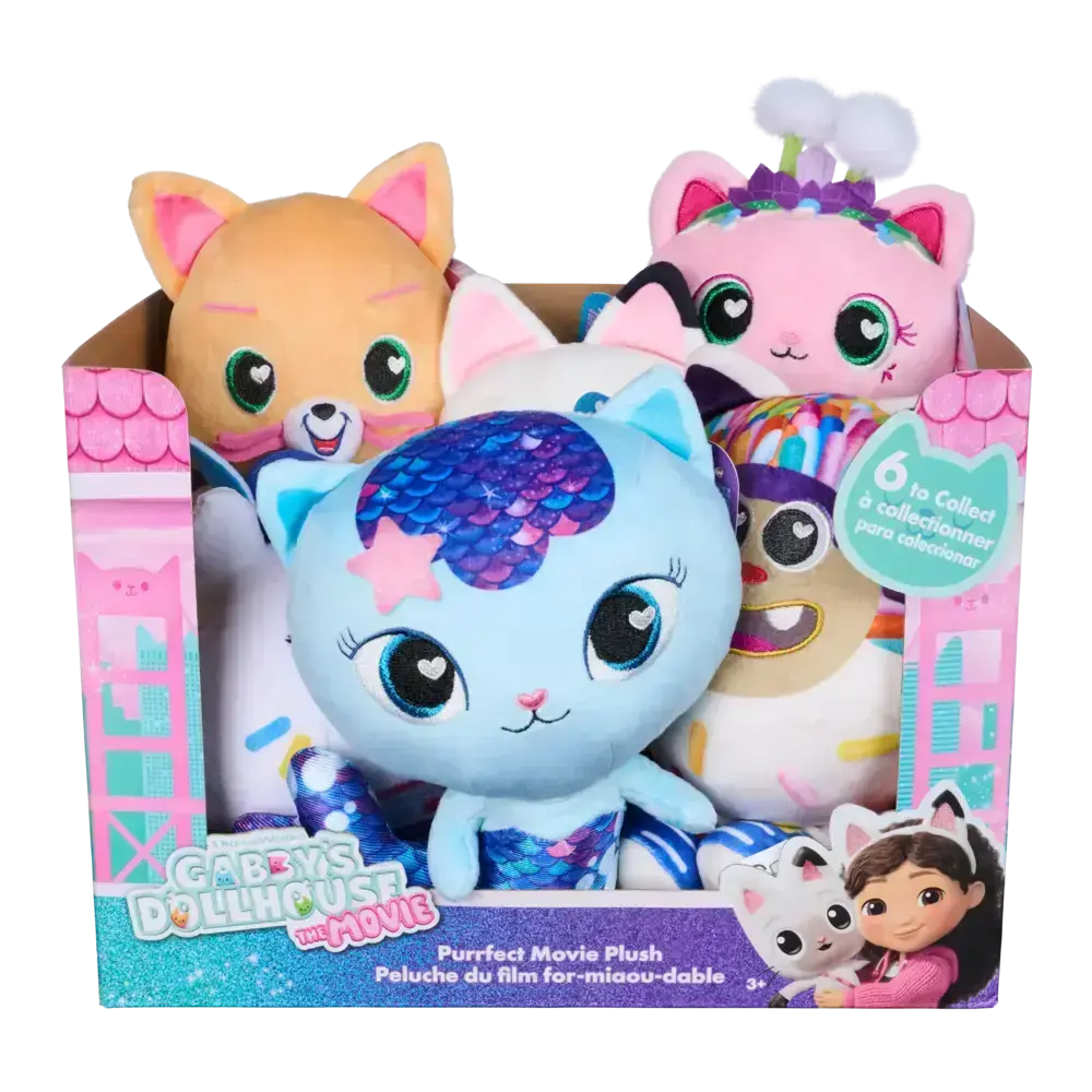 Gabby’s Dollhouse | Peluches 20 cm Personajes Surtidos