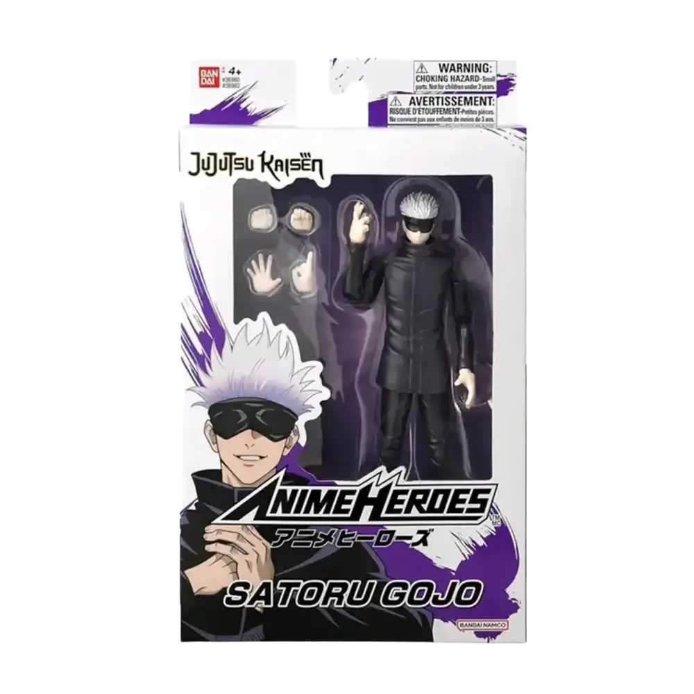 Bandai Anime Heroes | Jujutsu Kaisen Figura Satoru Gojo Articulada