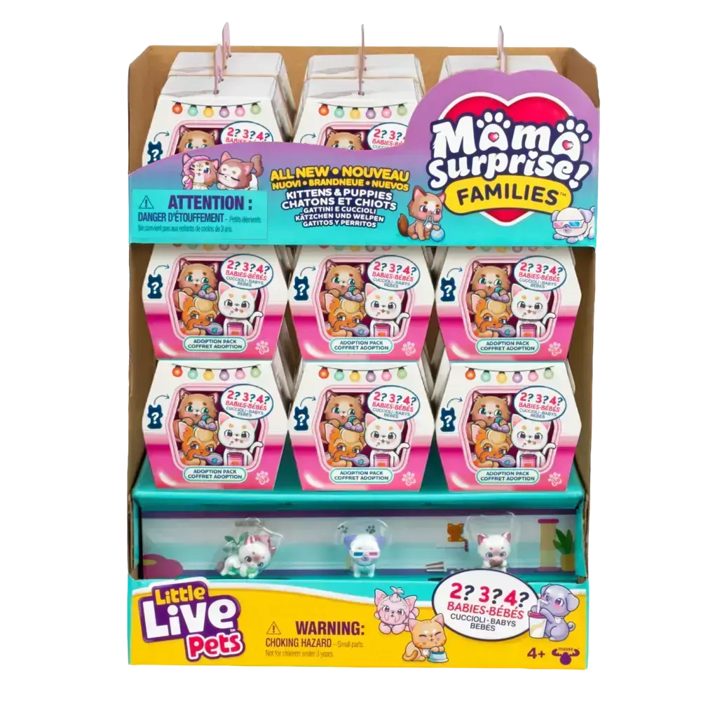 Little Live Pets | Mama Surprise Families Adoption Pack Casita Mascotas | slide 6