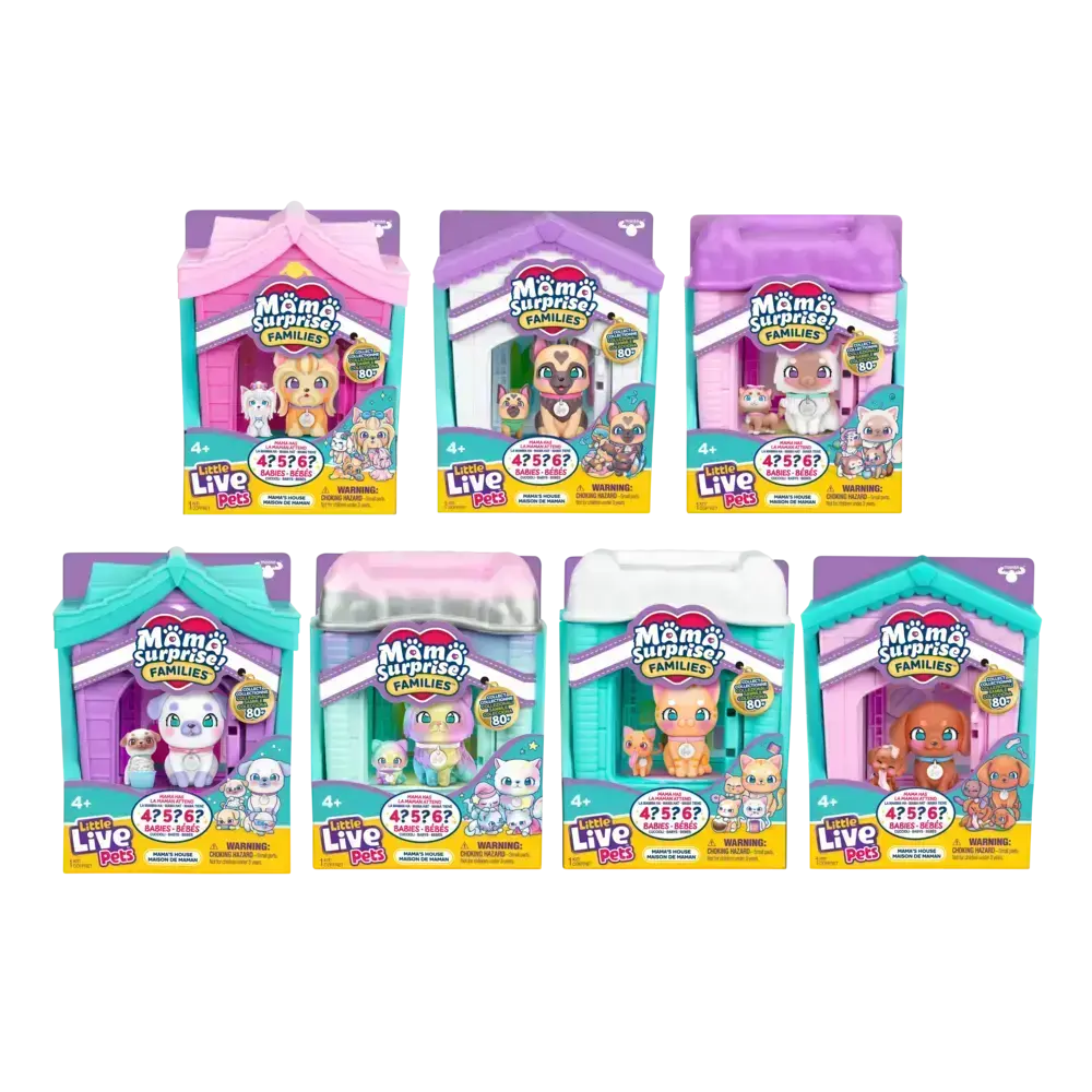 Little Live Pets | Families Mama’s House Casita con Mascotas Sorpresa