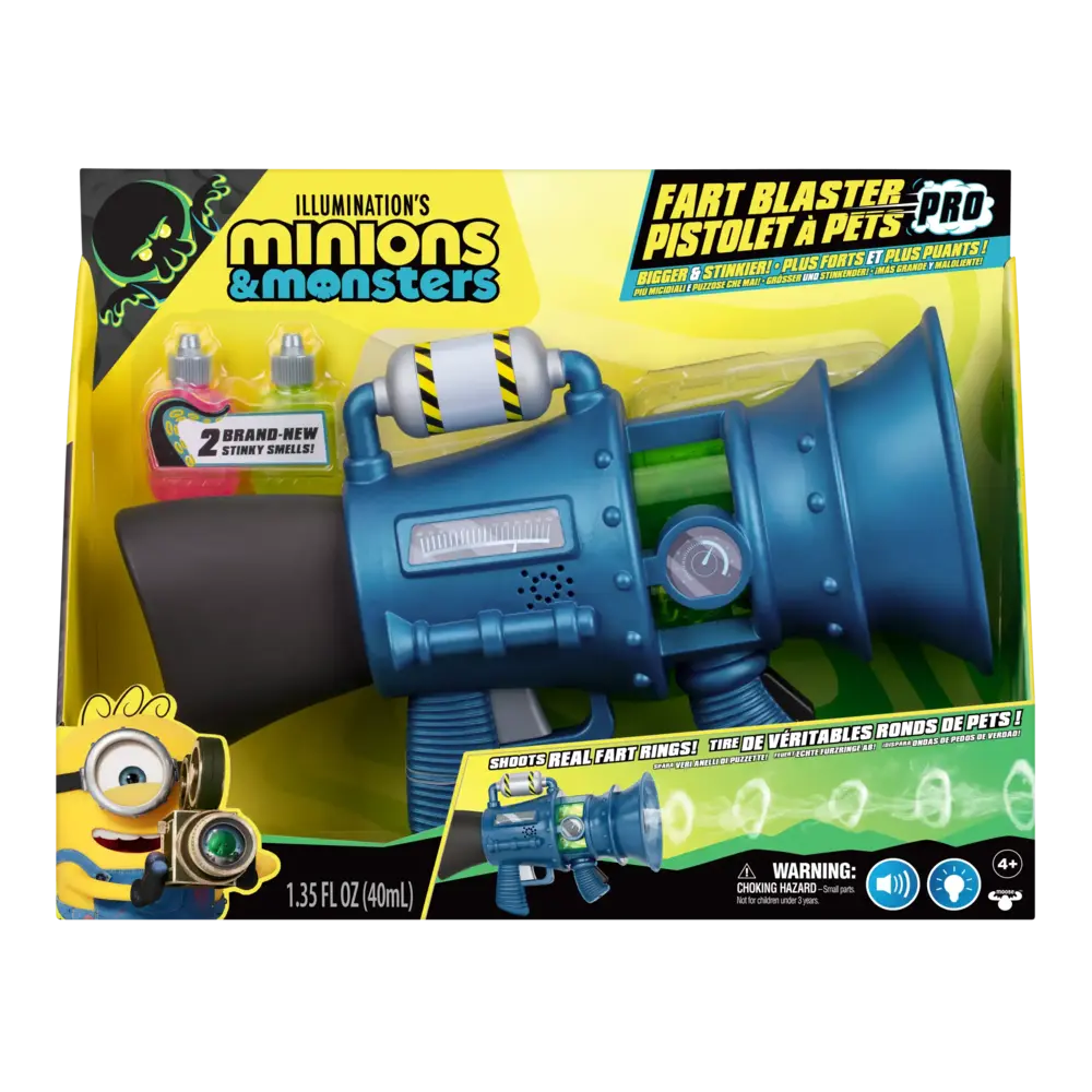 Minions | Supreme Fart Blaster 2.0 Lanzador Divertido