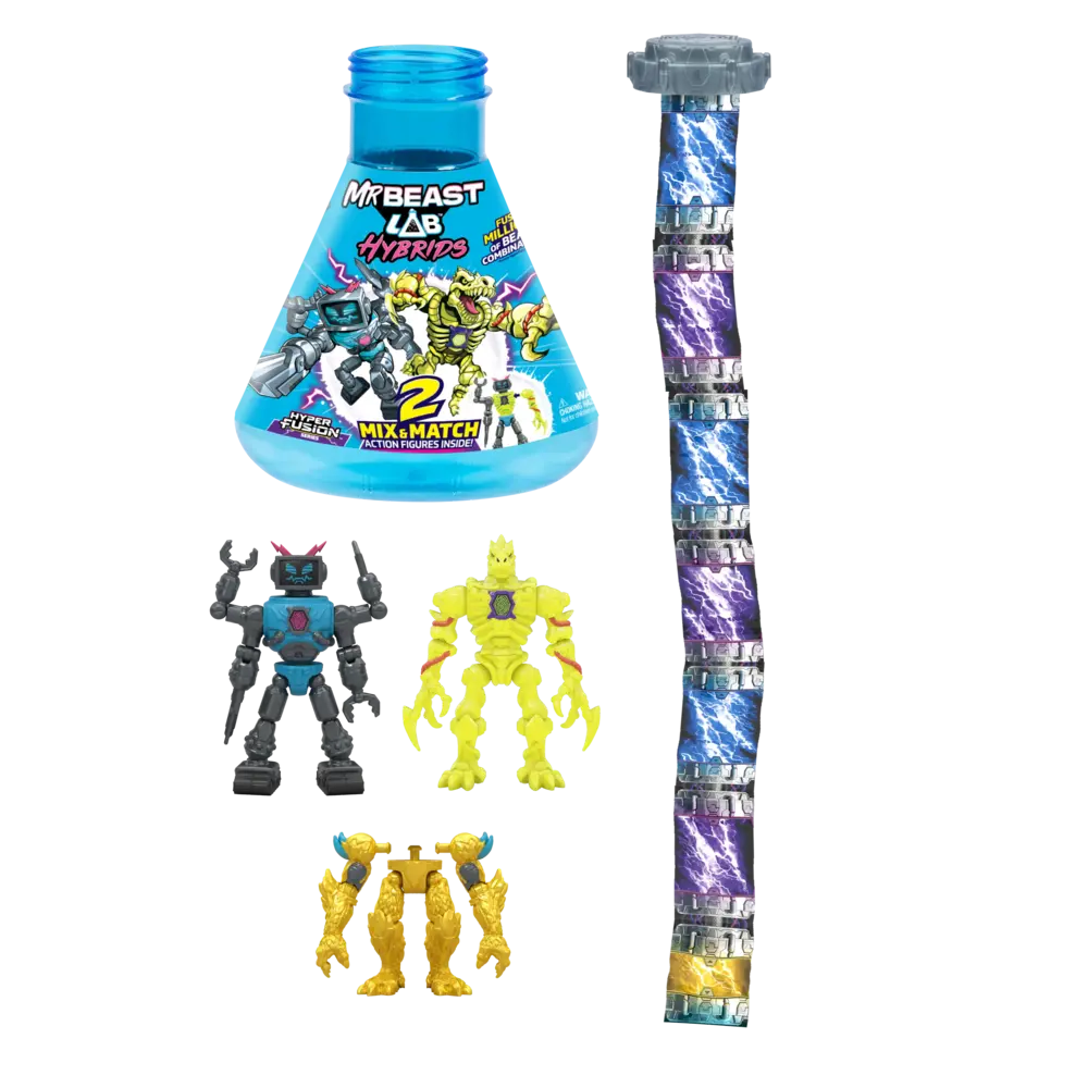 MrBeast Lab | Hybrids Hyper Fusion Mystery Mix & Match | slide 5