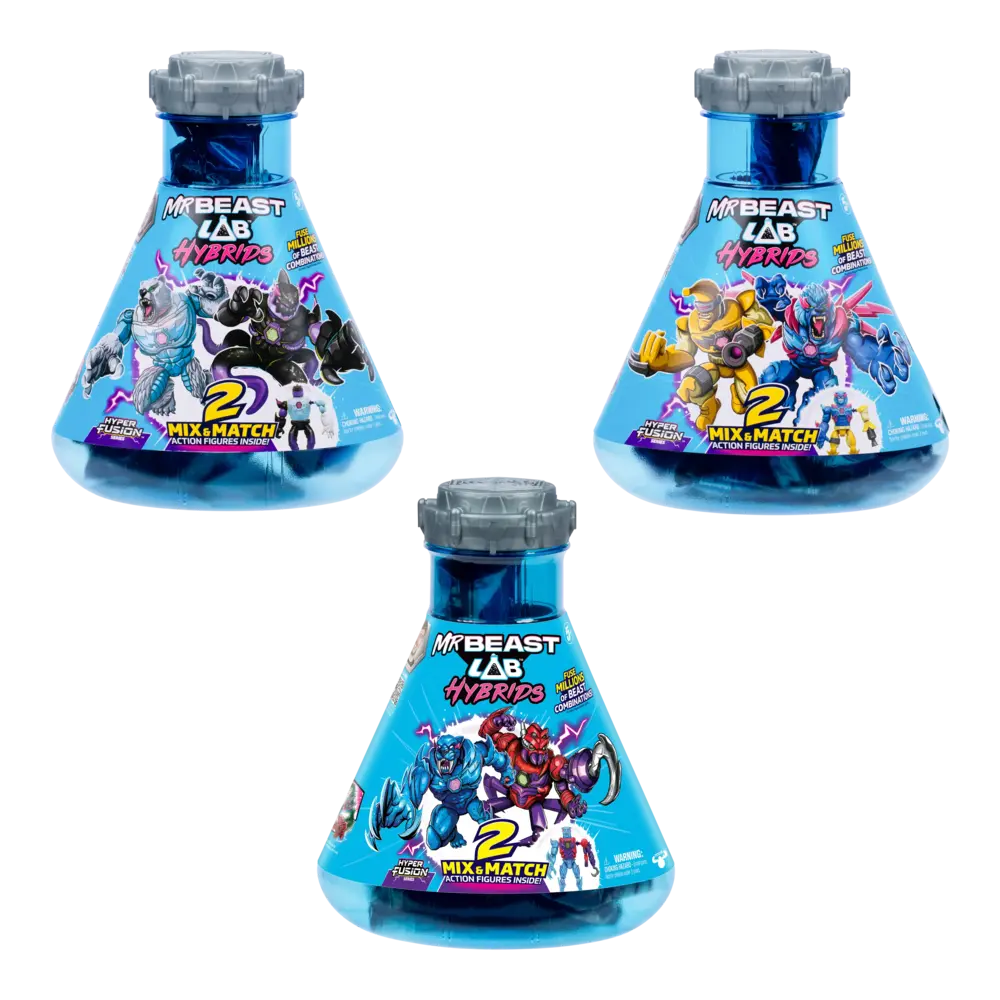 MrBeast Lab | Hybrids Hyper Fusion Mystery Mix & Match