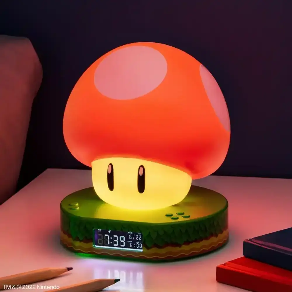 Paladone | Super Mario Mushroom Reloj Digital
