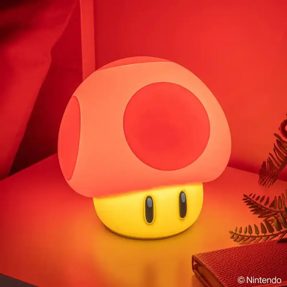 Paladone | Super Mario Mushroom Lámpara Recargable