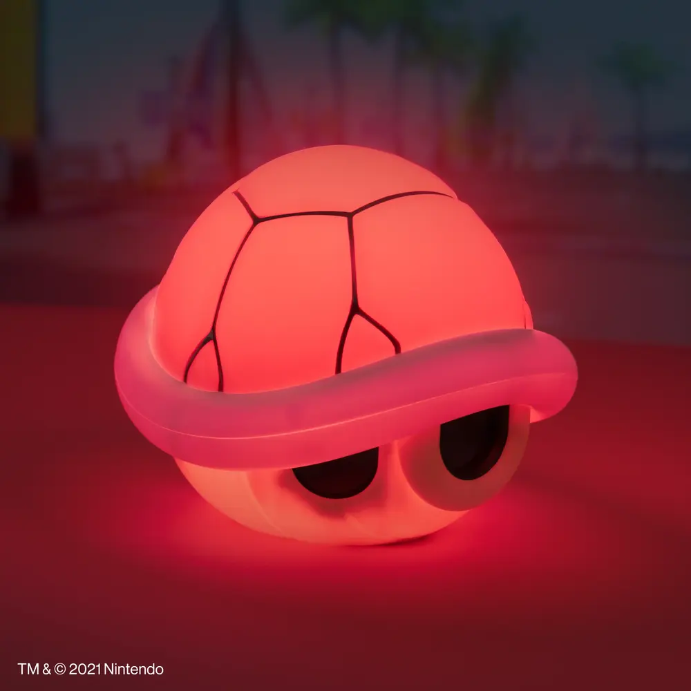 Paladone | Super Mario Caparazón Rojo Lámpara Con Sonido