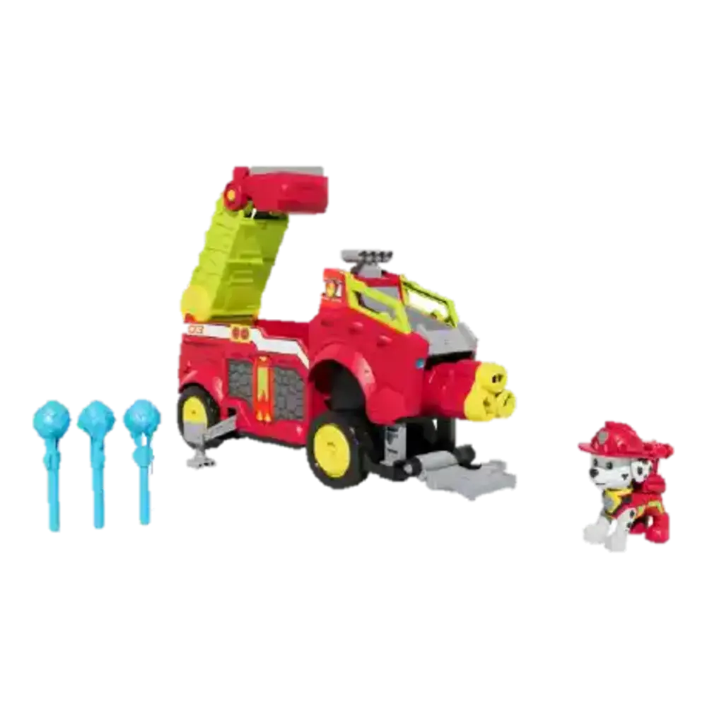 Paw Patrol | Dino Rescue Responder Vehículo con Lanzador y Figura
