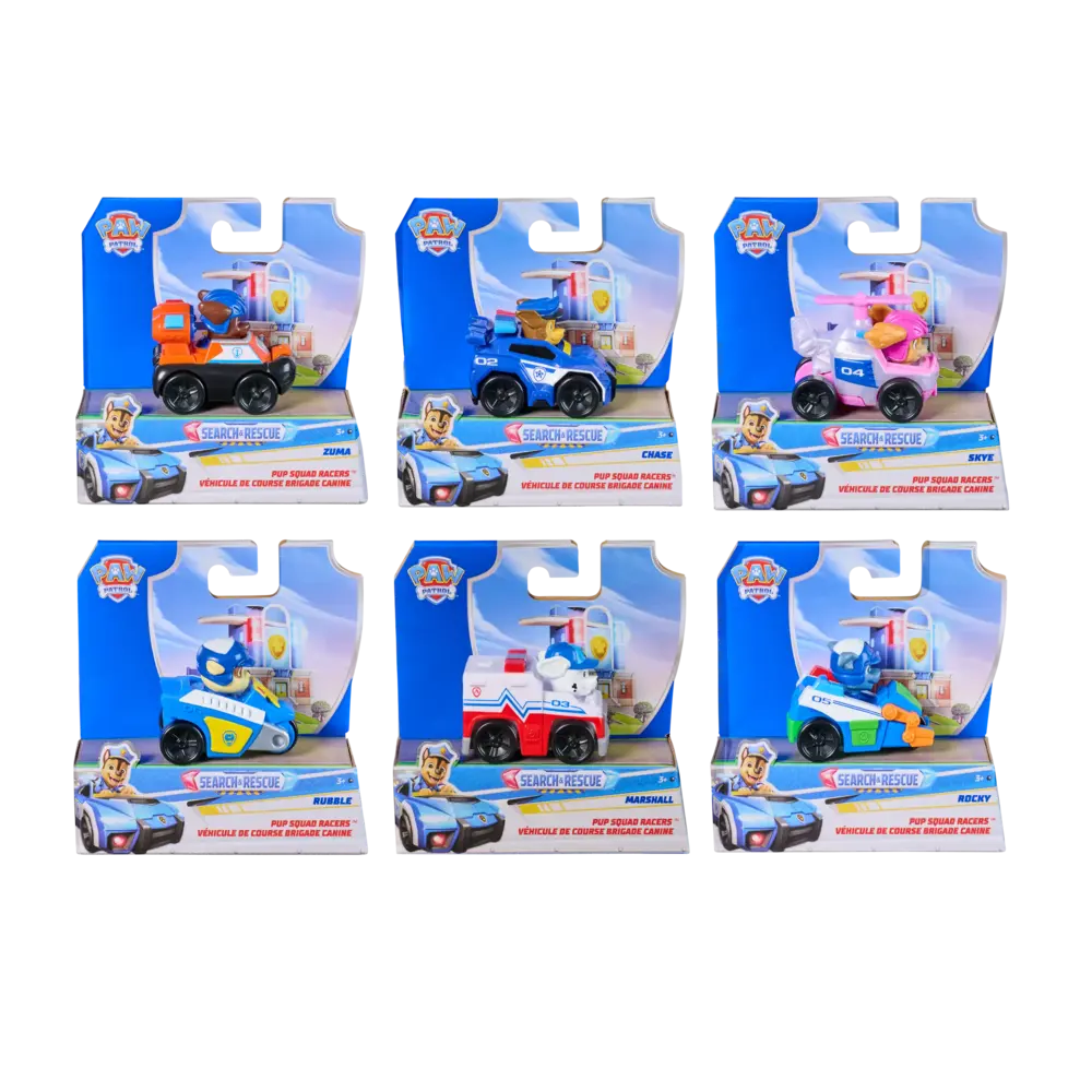 Paw Patrol | Pup Squad Racers Mini Vehículos Surtidos