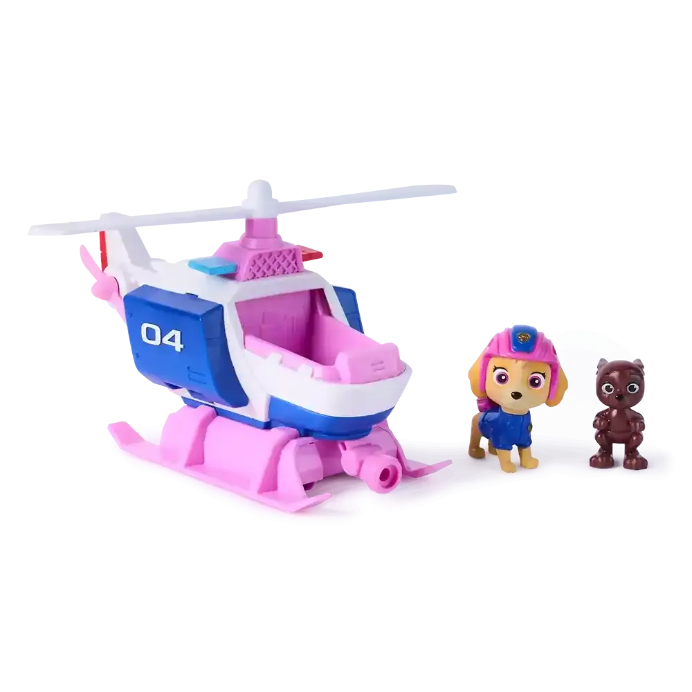 Paw Patrol | Vehículo Skye Pull Back con Figura Desmontable | slide 3
