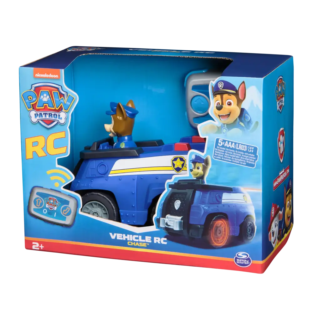 Paw Patrol | Vehículo RC 1:24 Chase o Marshall Control Remoto 