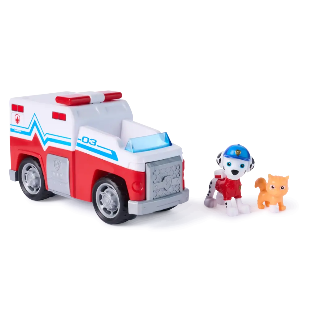 Paw Patrol | Vehículos Pull Back Search & Rescue con Figura  | slide 7