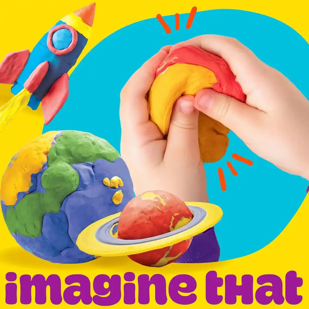 Play-Doh | Kit Arcilla Secado Al Aire 6 Colores | slide 4