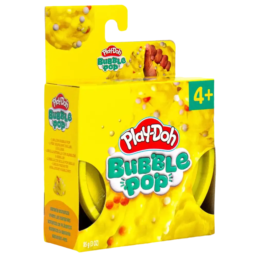 Play-Doh | Bubble Super Stretch Banana Bonanza Slime | slide 2