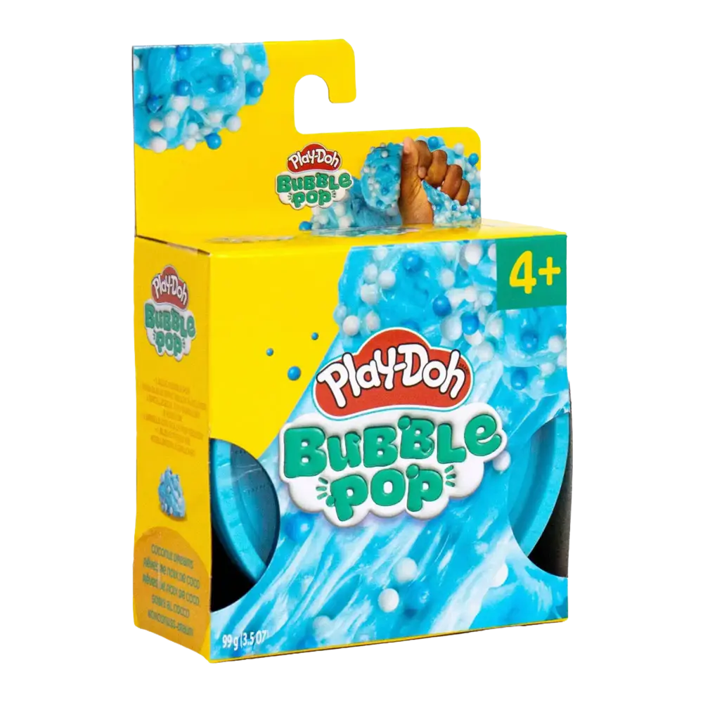Play-Doh | Bubble Super Stretch Blue Day Dreamer Slime  | slide 2