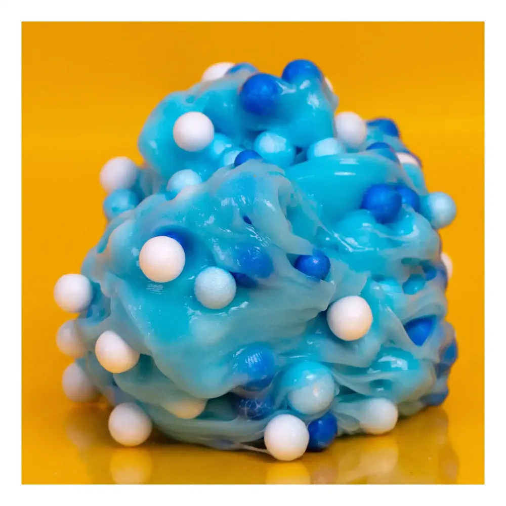 Play-Doh | Bubble Super Stretch Blue Day Dreamer Slime  | slide 3