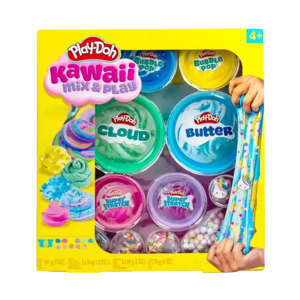 Play-Doh | Kawaii Mix & Play 4-Pack Slime | slide 4