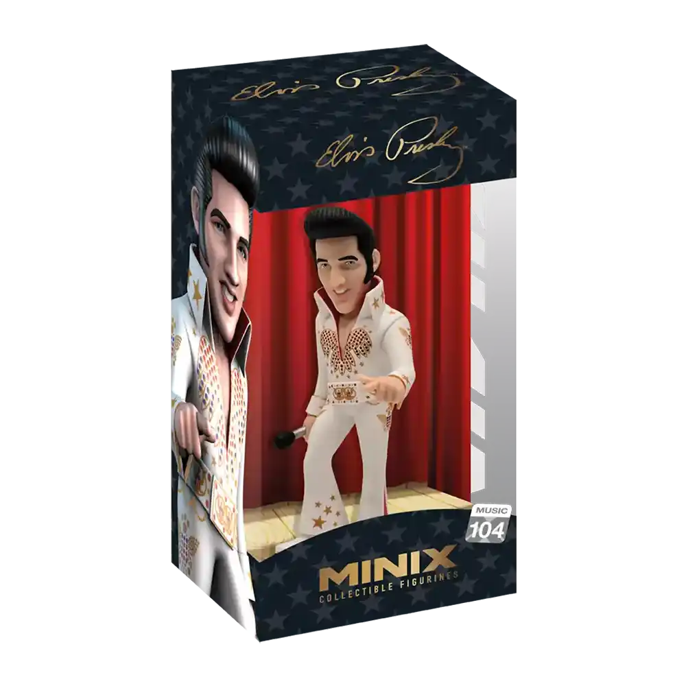 Minix | Elvis Presley Elvis White Figura Coleccionable 