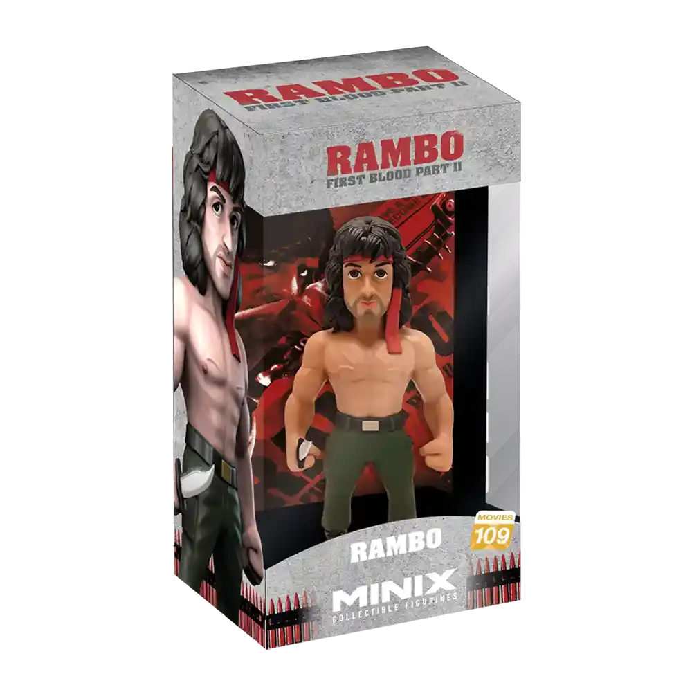 Minix | Rambo Sylvester Stallone Figura Coleccionable 